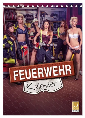 Produktbild von Feuerwehrkalender 2027 (Tischkalender 2027 DIN A5 hoch), CALVENDO Monatskalender