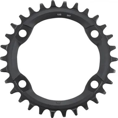 Image de Shimano Blad 30T 4-bras 96 noir étroit large 12 V FC-MT610