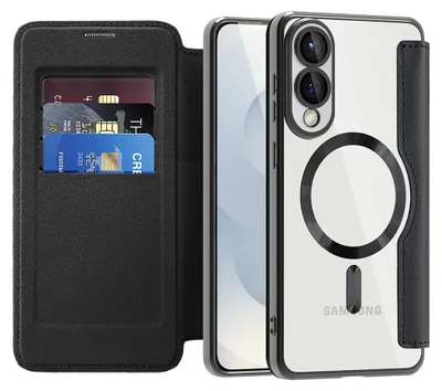 Obrázok produktu pre Techsuit - SmartMag Book puzdro na Samsung Galaxy S25 Edge - čierne