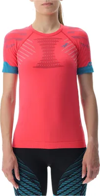 Produktbild von UYN Running Ultra1 Laufshirt Damen rose red/lillac/peacock L