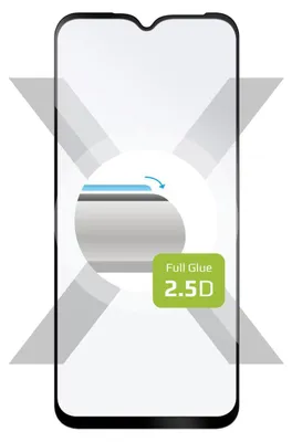 Obrázek produktu pro Ochranné tvrzené sklo FIXED Full-Cover pro Samsung Galaxy A14/A14 5G, černé