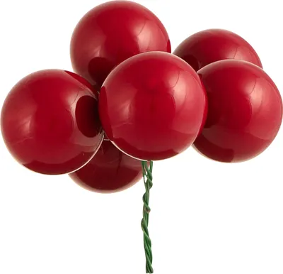 Produktbild von Mini Weihnachtskugeln Glas Rot Ø40mm 32 St – Christbaumkugeln Dekoration, 32 Stück