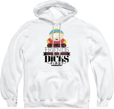 Obrázek produktu pro South Park - Mikina s kapucí "Wade Through Dicks" pro muže/dámy Uni TV23691 (M) (White)