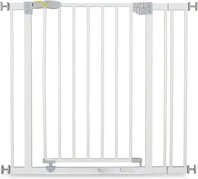 Produktbild von Famanu Treppenschutzgitter ausziehbar - Treppenschutzgitter ohne Bohren - Treppenschutzgitter mit Klemmbefestigung