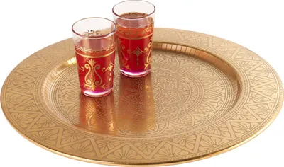 Immagine prodotto di Vassoio decorativo orientale Manar Gold