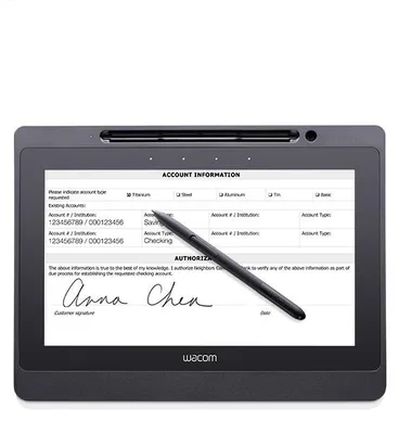 Image de Wacom DTU1141B, 25,6 cm (10,1 pouces), 1920 x 1080 pixels, 16:9, 60 Hz, noir, C