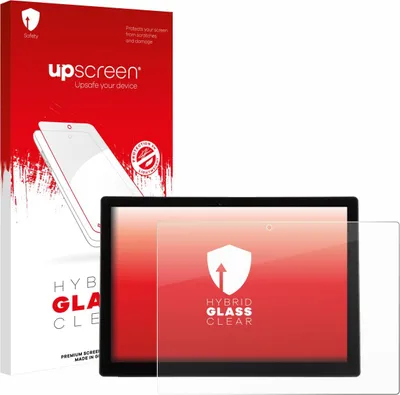 Produktbild von upscreen Schutzglas für Wortmann Terra Pad 1200V2 12.3" Schutzfolie Panzer Folie Glas Display Schutz klar