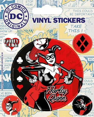 Produktbild von DC Originals - Sticker-Sets - Harley Quinn