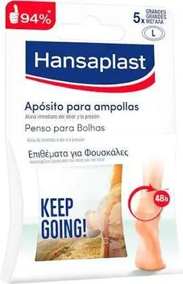 Obrázok produktu pre Hansaplast Obväz na pľuzgiere 5 ks