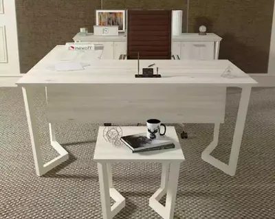 Produktbild von Schreibtisch Büro Kommode Eckschreibtisch Büro Garnitur Aktenschrank 3tlg.