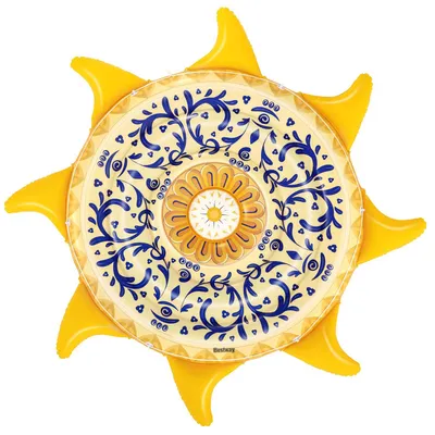 Produktbild von Bestway Luftmatratze, Mediterane Sonne, 226 x 226 cm