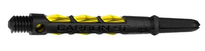 Imagen del producto de Harrows - Vástagos para dardos "Carbon ST", paquete de 3 unidades, modelo PP4427 (47 mm), color amarillo/