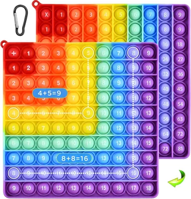 Productafbeelding van XXL fidget toys - Pop it - Push pop bubble fidget sensory toy - Stressvermindering - Sensorisch speelgoed