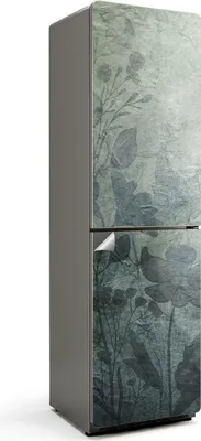 Obrázek produktu pro Mlžný jehličnatý les - Samolepka na lednici - samolepící dekorace na lednici - dekorace do kuchyně - 60x205 cm