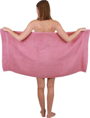 Produktbild von Betz Premium Duschtuch 70×140 cm – 100% Baumwolle 470 g/m², saugstark & weich, ® Farbe Altrosa