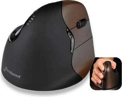 Immagine prodotto di Evoluent VerticalMouse 4 Small Wireless mit Laser-Sensor, für Rechtshänder(500793)