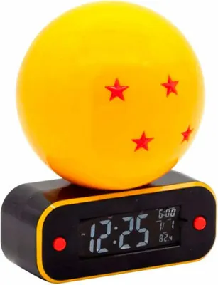 Zdjęcie produktu dla TEKNOFUN Dragon Ball Z, Cyfrowy budzik, Czarny, Żółty, Dorosły/Dziecko, LCD, Bateria, AAA