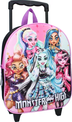 Image de Sac à dos à roulettes 3D Monster