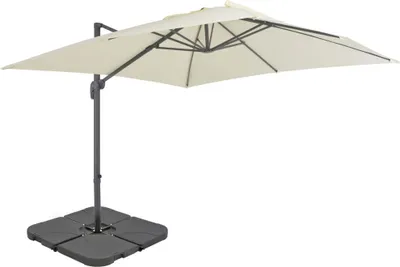 Zdjęcie produktu dla Maison Exclusive – parasol z przenośnym stojakiem, kolor piaskowy