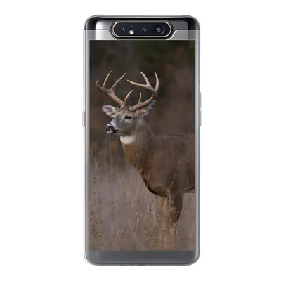 Produktbild von MuchoWow® Handyhülle Schutzhülle Hülle für Samsung Galaxy A80 Herbst - Hirsche - Gras - Natur - Tiere Silikon Softcase Handy Hülle - Schutzdeckel