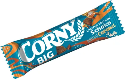Immagine prodotto di Corny BIG Cioccolato Caramello Salato Barretta di Muesli, 40g