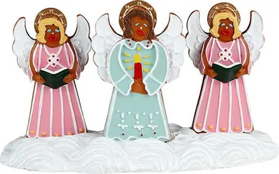 Produktbild von LEMAX Miniaturdorf Weihnachtshaus mit Klangfunktion, Sammlerstück, 12x4x23 cm