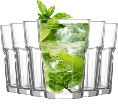 Image de Verres Set Verres à cocktail Verres à boire Set de 6 pièces 365ml LAV série Aras