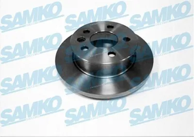 Produktbild von 2x SAMKO Bremsscheibe V2191P für VW KOMBI Bus (T2) KOMBI Kasten (T2) 64mm 260mm