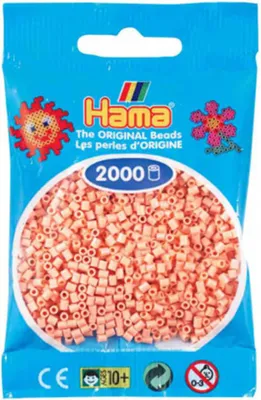 Produktbild von HAMA 501-26 Mini Perlen im Beutel - Hellrosa