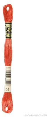 Produktbild von DMC Stickgarn Mouline Special 117MC -351, 6-fädig, 8m