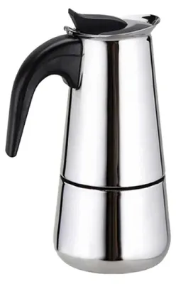 Image de Eisenbach EB-400CM : Cafetière expresso en acier inoxydable - 4 tasses