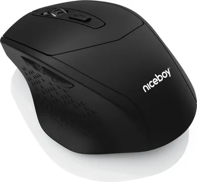 Image de Niceboy OFFICE M10 Souris ergonomique sans fil, noir