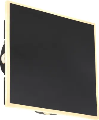 Produktbild von Globo Lighting Wandleuchte Metall schwarz matt, LED