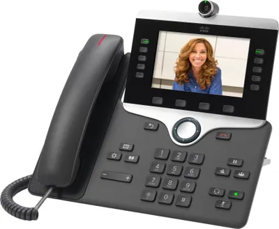 Produktbild von Cisco IP Phone 8845 - wideotelefon IP - kamera cyfrowa, interfejs Bluetooth