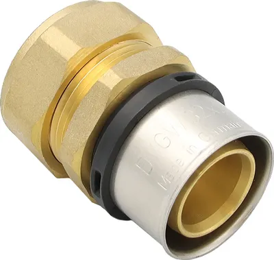 Produktbild von Pressfitting Übergang Verbundrohr 32x3 auf 28mm Kupferrohr TH Kontur