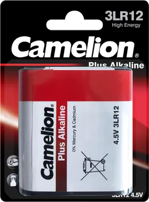 Produktbild von CAMELION Plus Alkaline 3LR12 Flachbatterie 4,5 Volt / SP1
