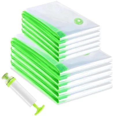Produktbild von Transporente Organisationsbeutel aus starkem Material, 10er Pack