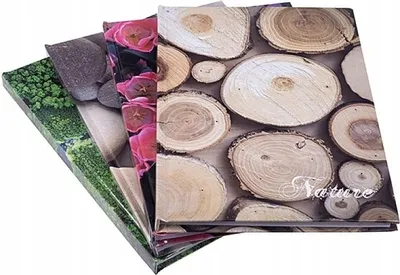 Image de Cahier A4/96 feuilles, gamme Nature (5 pièces) - Office