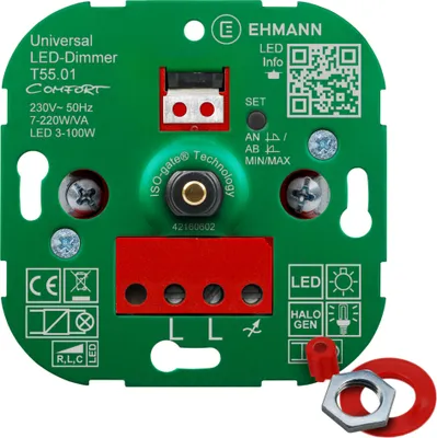 Produktbild von EHMANN Universaldimmer Comfort, Unterputz