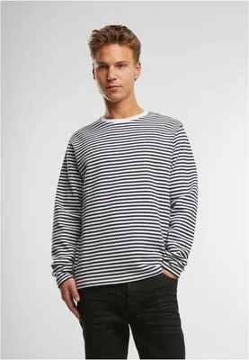Obrázek produktu pro Pánský svetr Brandit Marine Sweat Pullover navy/white - M