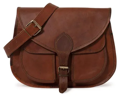 Produktbild von LEABAGS Leder Handtasche Damen I Premium Echtleder Umhängetasche I Damen Schulte
