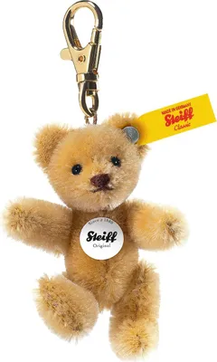 Produktbild von Steiff Schlüsselanhänger Mini Teddybär Weizenblond Plüsch 8 cm