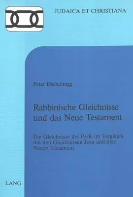 Image de Rabbinische Gleichnisse und das Neue Testament