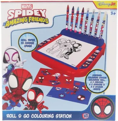 Obrázek produktu pro Omalovánka Spidey s rolkou
