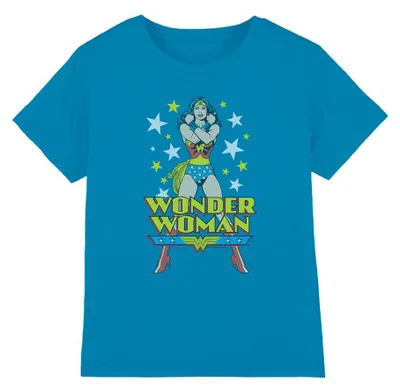 Image de Wonder Woman - T-shirt pour enfant, modèle TV41265 (taille 116), couleur turquoise