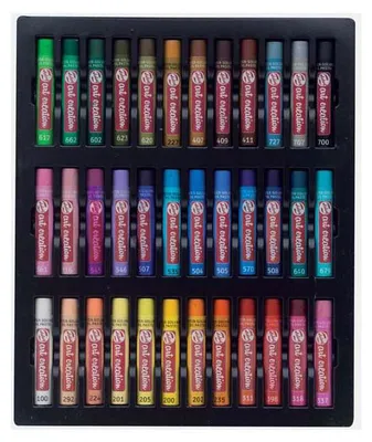 Image de Talens Art Creation Pastels à l'huile solubles dans l'eau, coffret de 36