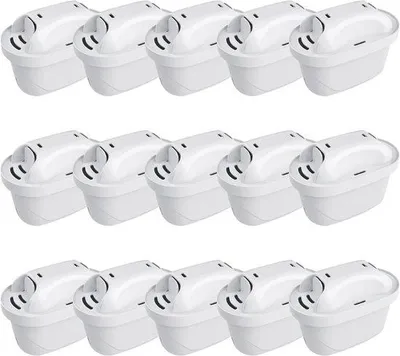 Produktbild von Aktivkohle-Wasserfilter, Chlor- und Kalkreduktion, 15er-Pack
