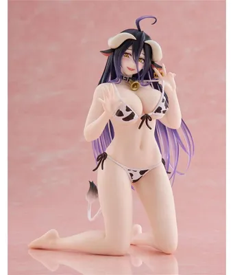 Obrázek produktu pro Plavky s potiskem kravského vzoru "Overlord Albedo", figurka, rozměry 13 cm, roztomilý design