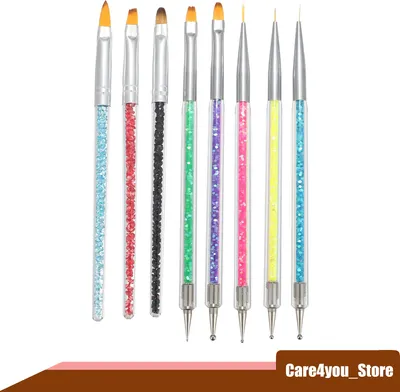 Produktbild von 1 Set Nagelmode Pinsel Set Gel polieren Nagelmode Design Stift Malen Werkzeuge für DIY Maniküre