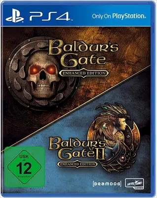 Produktbild von Skybound Games Baldur's Gate 1 & 2 Enhanced Edition - Bundle, PlayStation 4, T (Jugendliche), Physische Medien